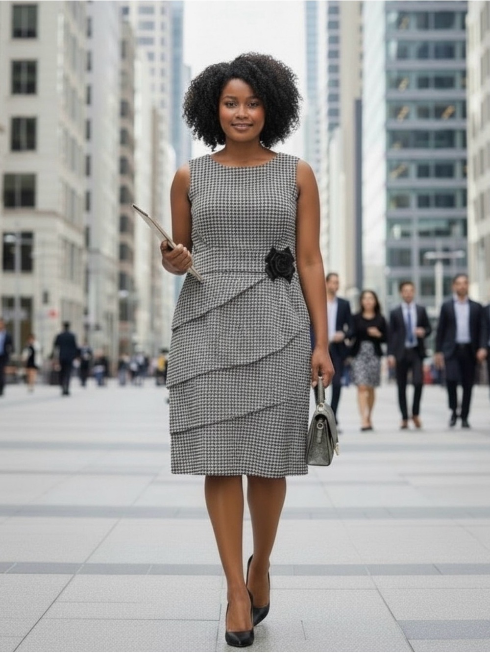 NWT New Connected Apparel Sleeveless Sheath Dress